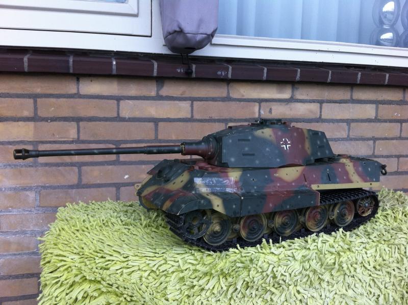 Tamiya King Tiger 1981 buiten 1