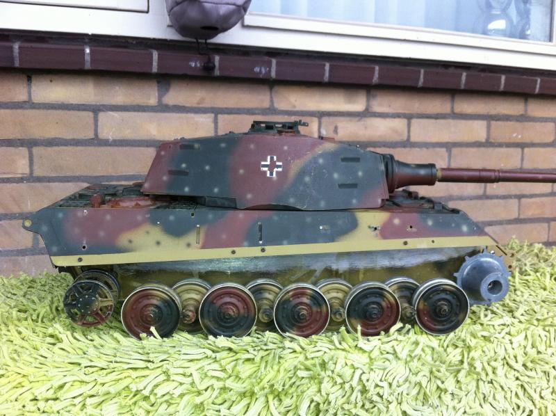 Tamiya King Tiger 1981 buiten 2