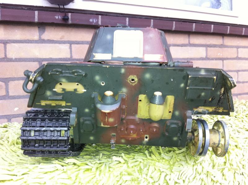 Tamiya King Tiger 1981 buiten 3