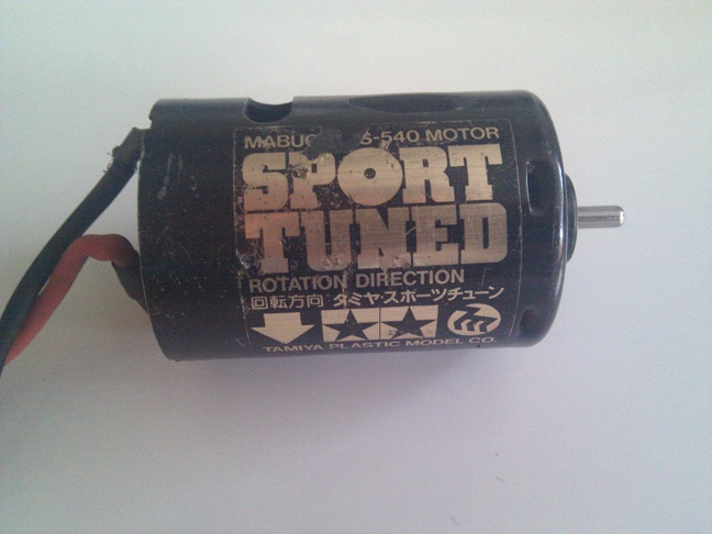 Tamiya Sports tuned brusched motor