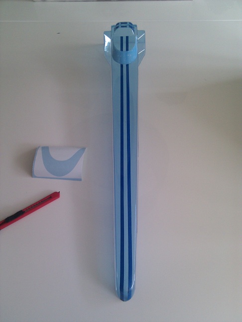 Top fuel dragster lexan body klaar voor spuitwerk