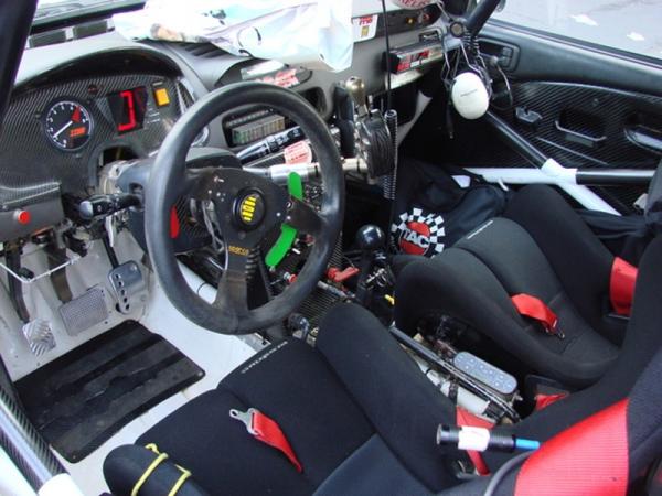 Toyota Corolla WRC interieur