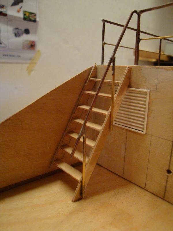 trap achter