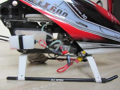 Trex 600 header tank