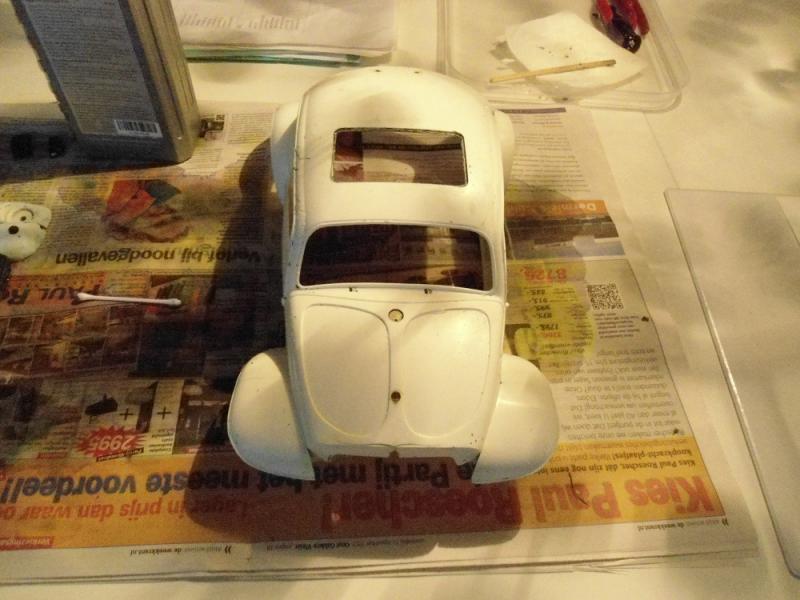 Vintage body ontdaan van verf