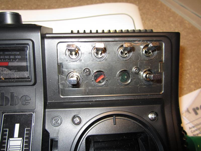 voorkant mulitswitch F1511 robbe