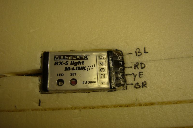 wing 10   receiver in core