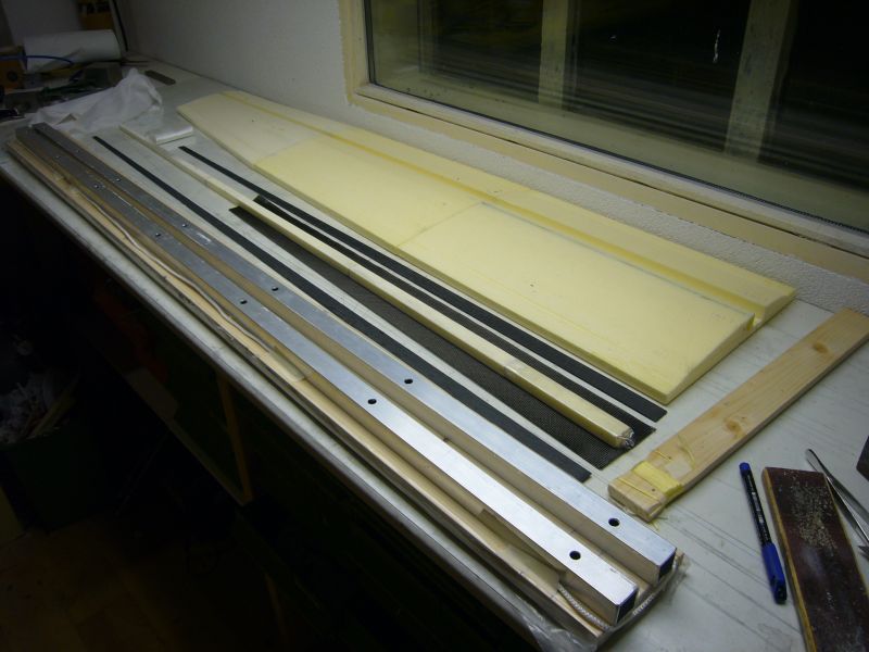 wing 16 spar ready to bag