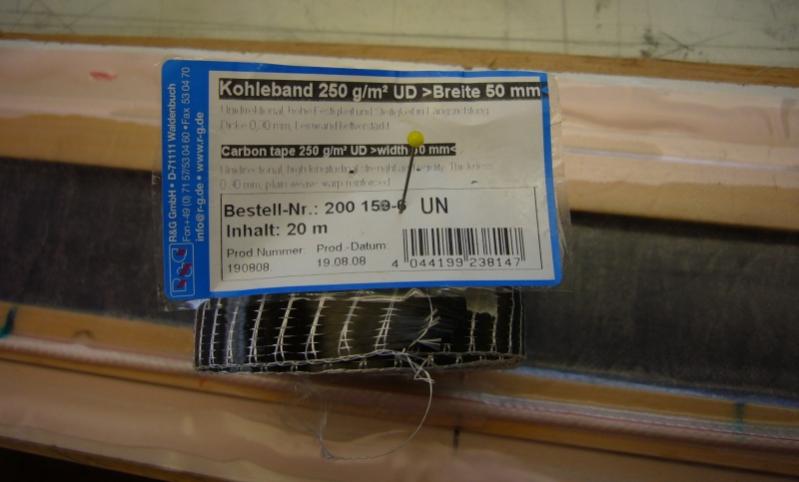 wing 17   UD carbon used in spar cap