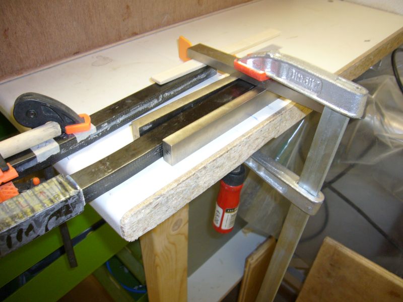 wing 25 spar test clamp