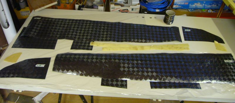 wing 38a left wing fabric