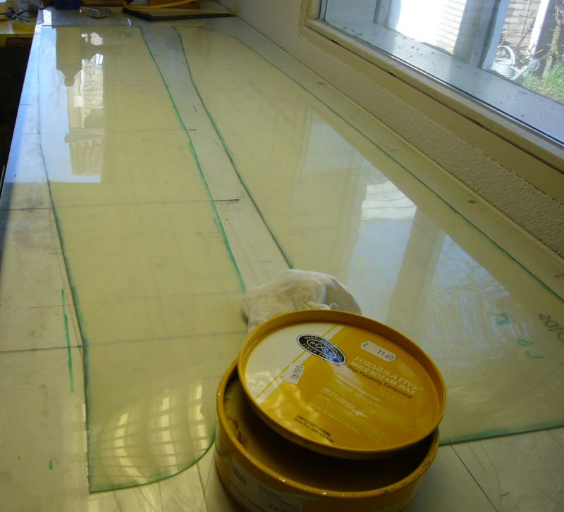 wing 42 mylar waxing
