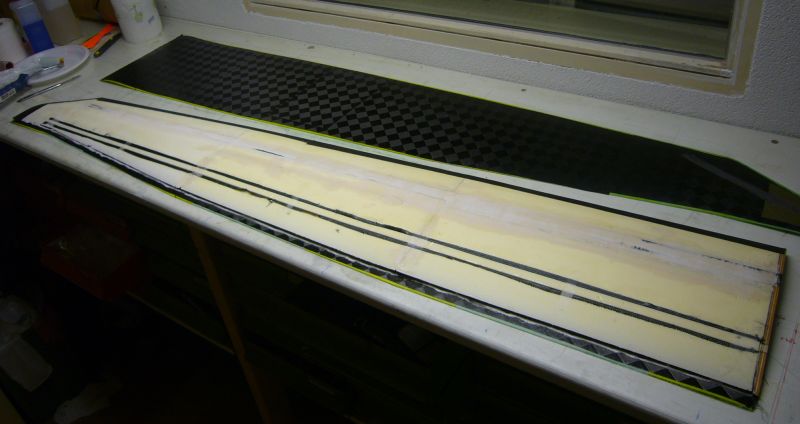 wing 47 core on bottom mylar
