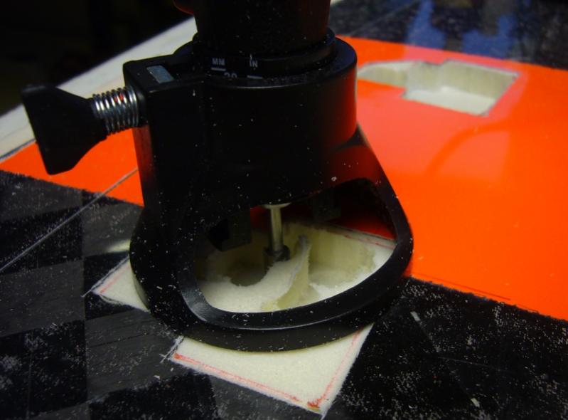wing finish 08 servo hole milling