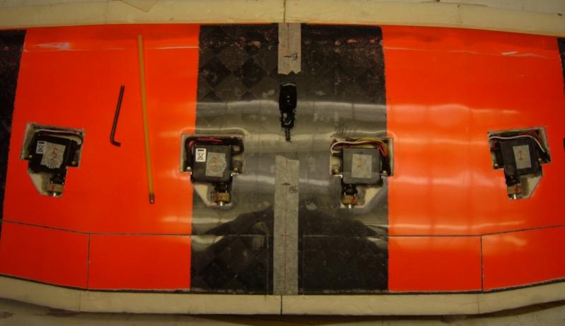 wing finish 22 servos and switch