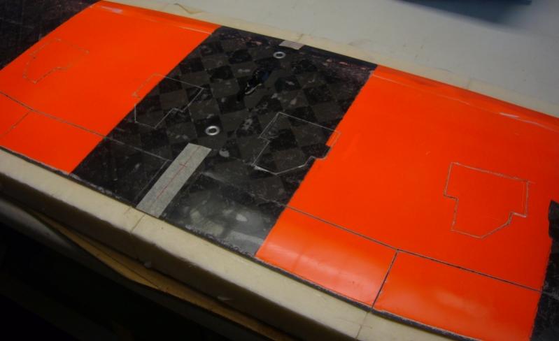 wing finish 23 servos covered