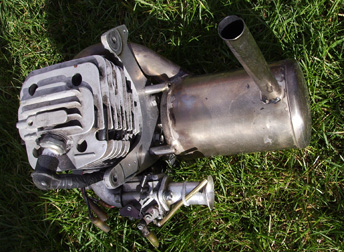 ZG 62 inclusief Piper uitlaat en Hydromount motorbevestiging systeem Piper