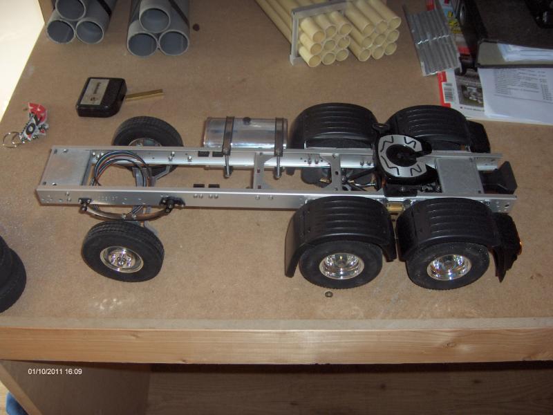 Zo stat het chassis er nu bij